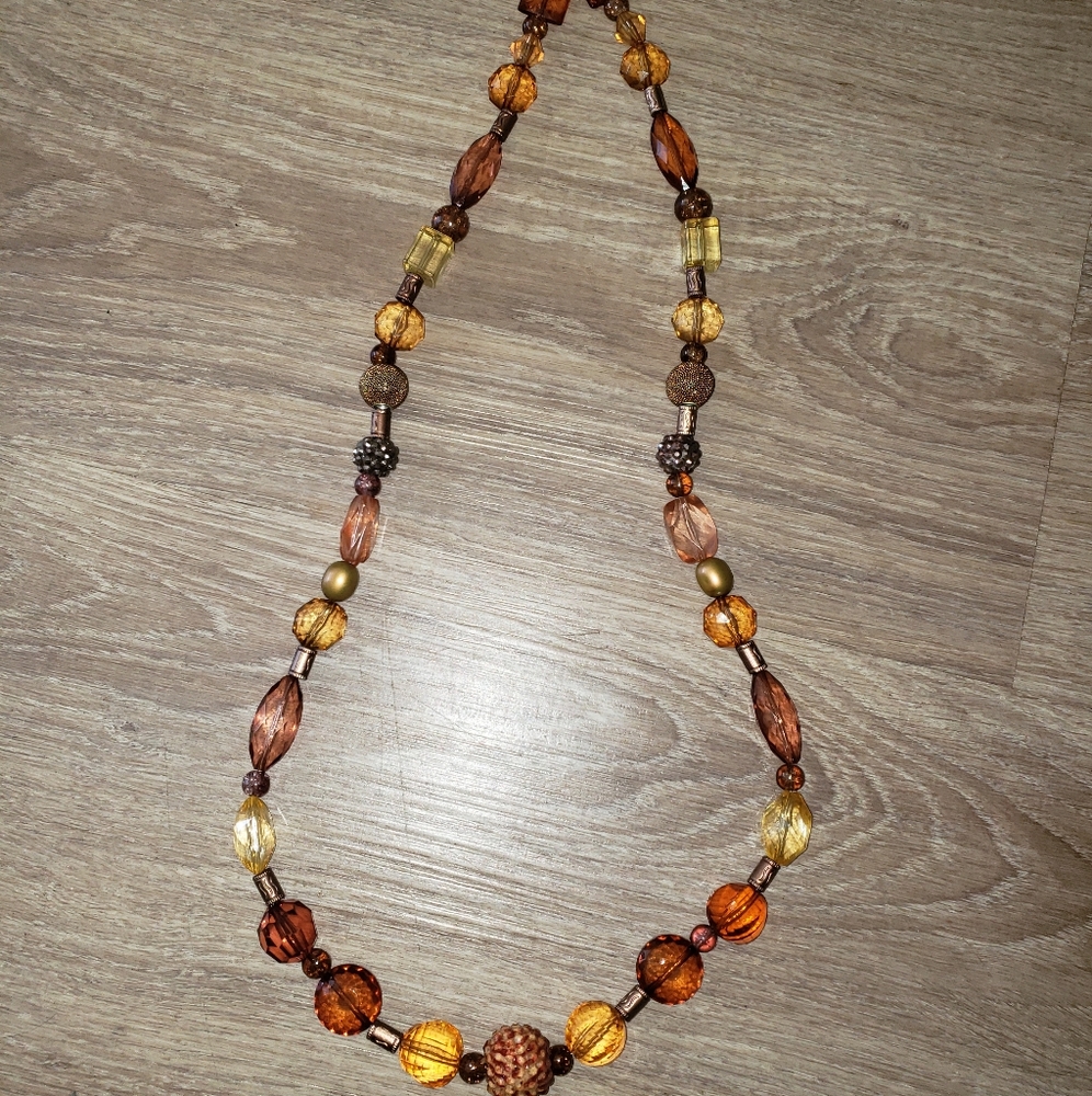 Brand new beaded necklace.